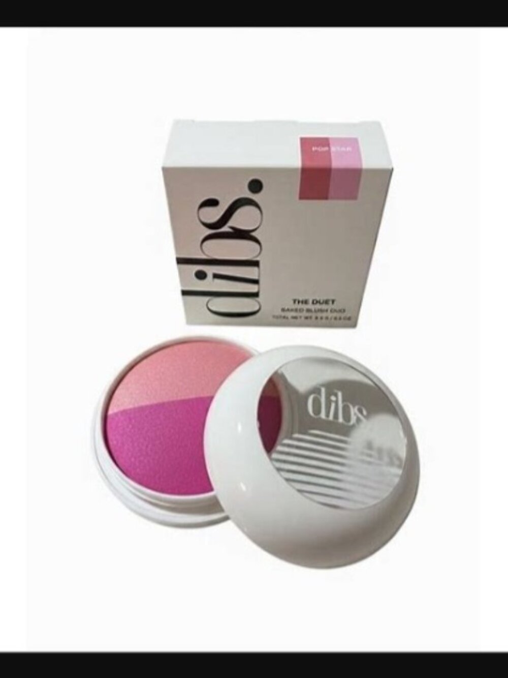 DIBS Beauty The Duet Baked Blush 0.3 oz – New in Box